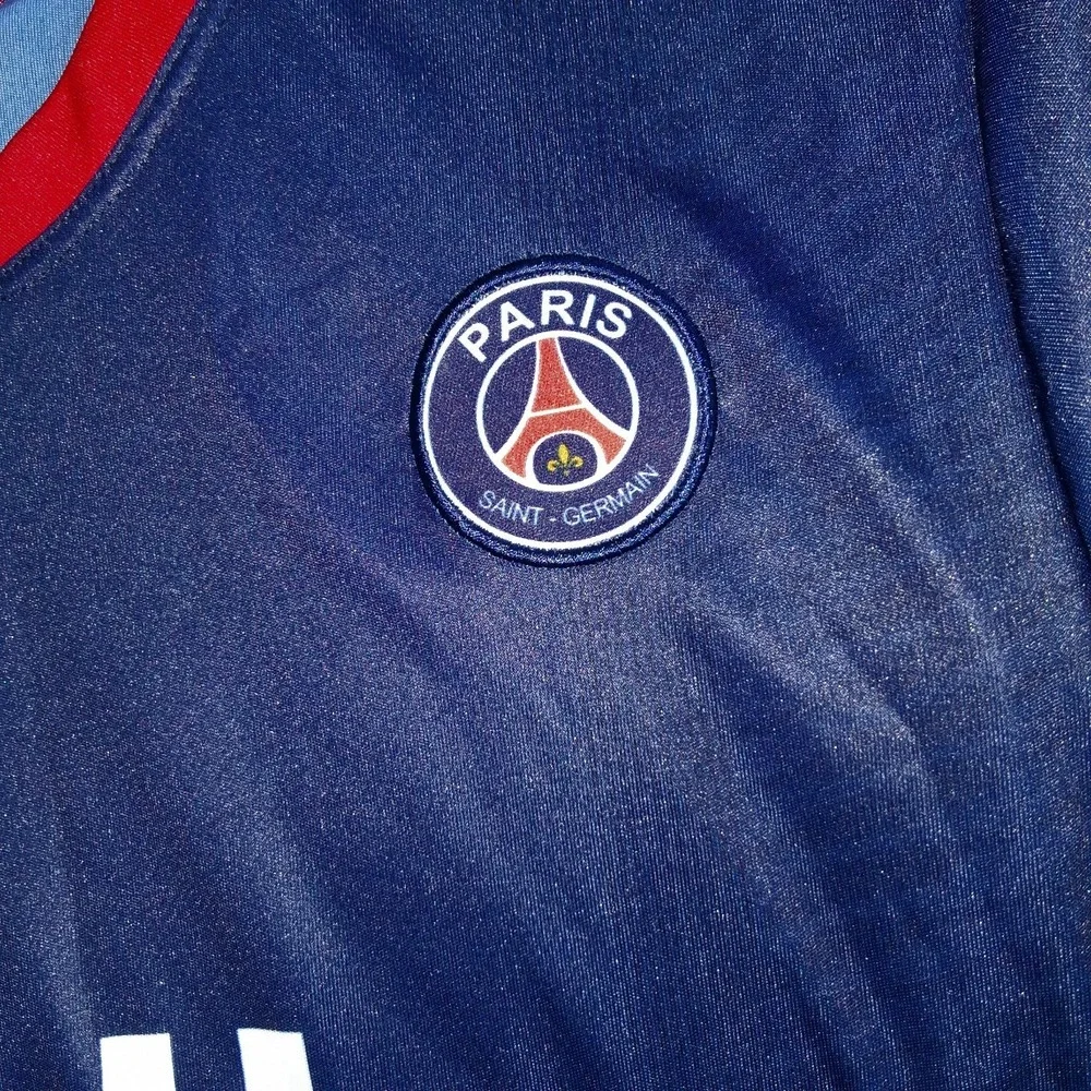 PSG  Paris Saint-Germain Lionel Messi #30 Soccer Jersey Navy Youth Large